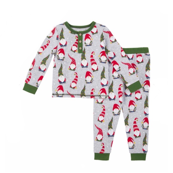 Mud Pie Christmas Gnome Pajamas - Picture 1 of 5